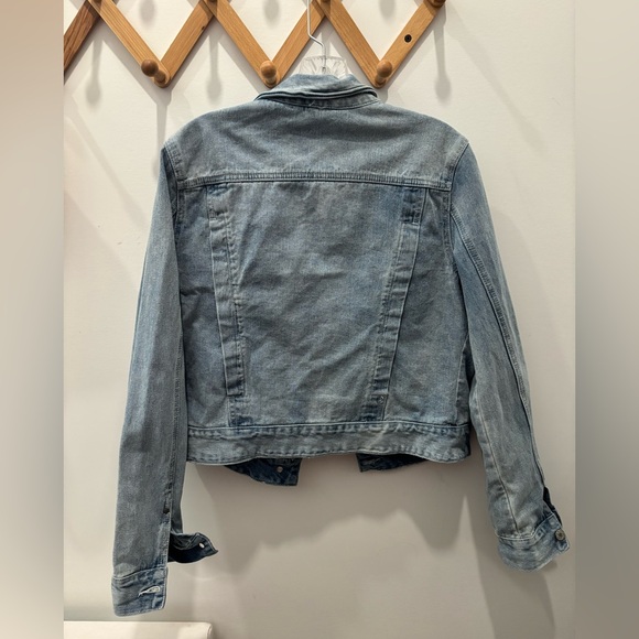 Free People denim jackets size large - Picture 2 of 6